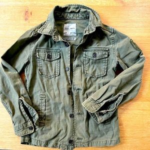 Zara boys army jacket